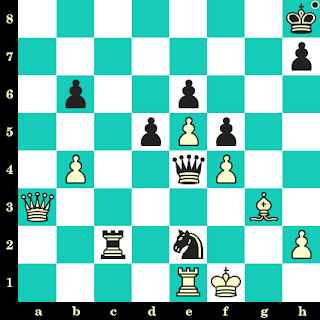 Maria Leconte (2224) 0-1 Cécile Haussernot (2198), National féminin 2018 