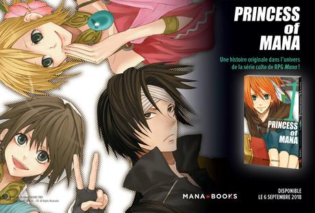 Le manga Princess of Mana par Satsuki YOSHINO annoncé chez Mana Books