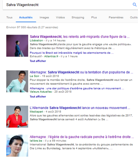 NON, la gauche « radicale » allemande n’accouchera pas d’un monstre #Aufstehen NON, la gauche « radicale » allemande n’accouchera pas d’un monstre #Aufstehen