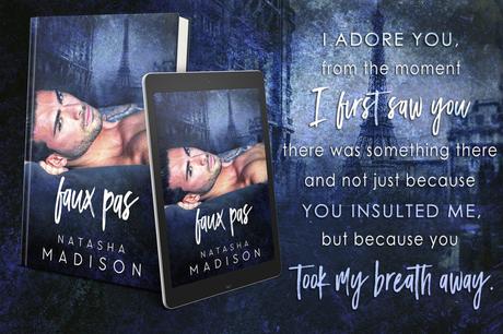 Cover Reveal : Découvez la couverture et le résumé de Faux Pas de Natasha Madison