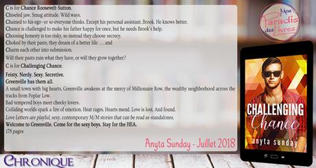 Love letters #3 – Challenging Chance – Anyta Sunday