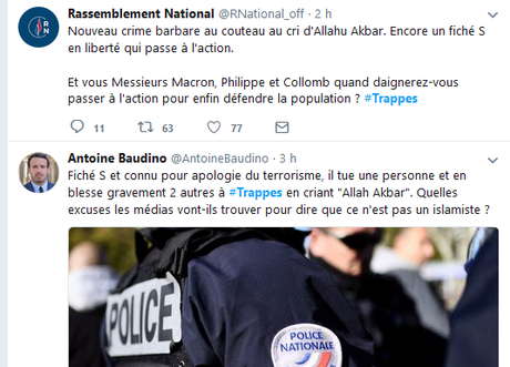 #Trappes : Petite brochette de bas du front pris la main dans le sac à vomi #Trappes : Petite brochette de bas du front pris la main dans le sac à vomi