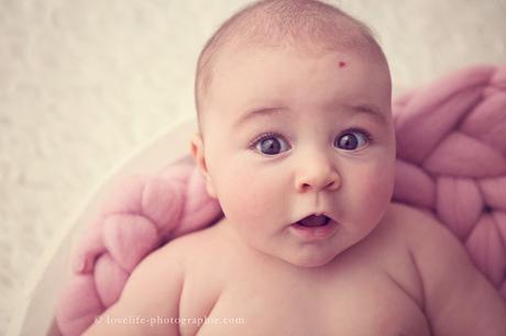 séance photo portrait bébé 5 mois 