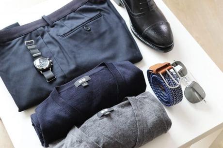 Outfitgrid Uniqlo + accessoires pour un look back to work