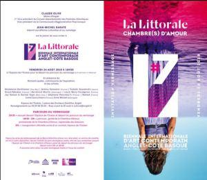 La Littorale Chambre(s) d’Amour Biennale Internationale d’Art Contemporain ANGLET Côte Basque La Littorale Chambre(s) d’Amour Biennale Internationale d’Art Contemporain ANGLET Côte Basque