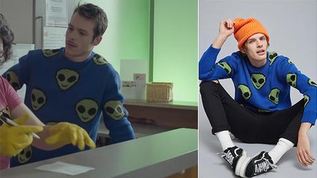 LES ENGAGÉS : Le pull « aliens » de Thibaut dans l’épisode 8