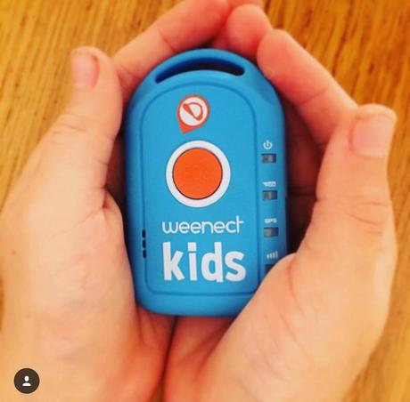 Le traceur GPS Weenect pour enfant avec Kidiwiz Family  #testproduit