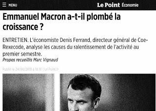 590ème semaine politique: Macron a peur.