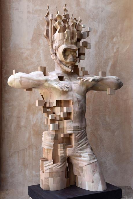 Hsu Tung Han – Wood sculpture