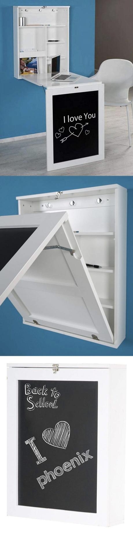 bureau pliable pour petit espace enfant pas cher bureau mural rabattable enfant