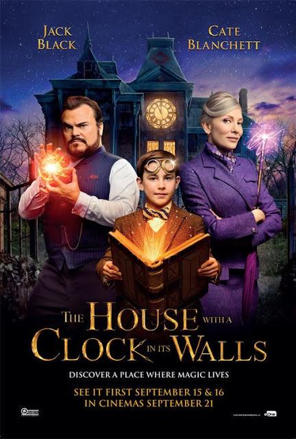 Nouvelle affiche UK pour The House with a Clock in its Wall signé Eli Roth Nouvelle affiche UK pour The House with a Clock in its Wall signé Eli Roth