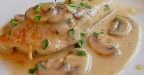 Escalope de poulet et champignons au thermomix