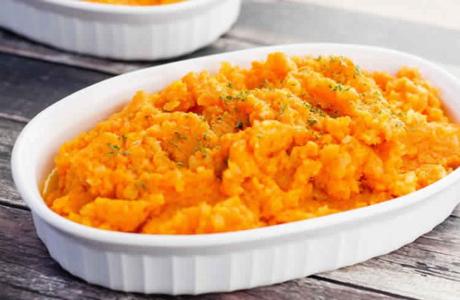 Purée patates douces carottes au thermomix