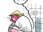 Caricature Donald Trump