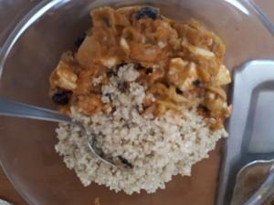 Aubergines farcies au Quinoa Cliquer sur les photographies pour les agrandir