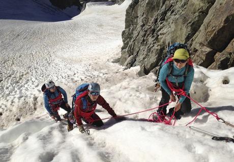 Grande Ruine, arête sud de la Pointe Brevoort grande ruine alpinisme