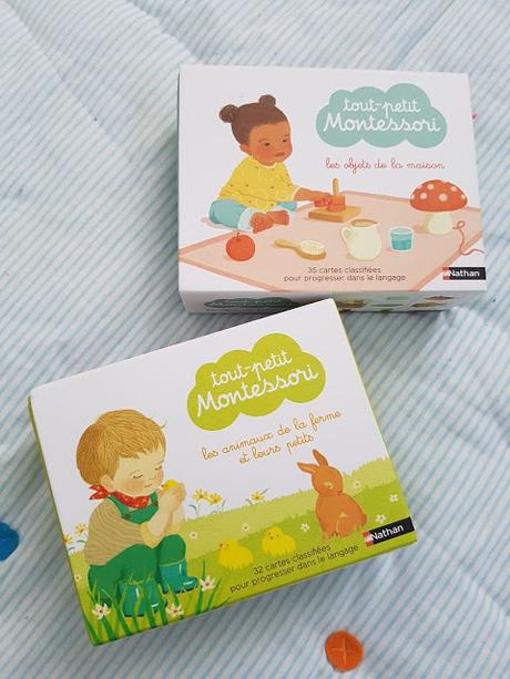 Les coffrets Tout-petit Montessori : Les objets de la maison - Les animaux de la ferme et leurs petits ♥ ♥ ♥