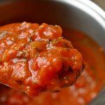 Mousse de tomates au basilic