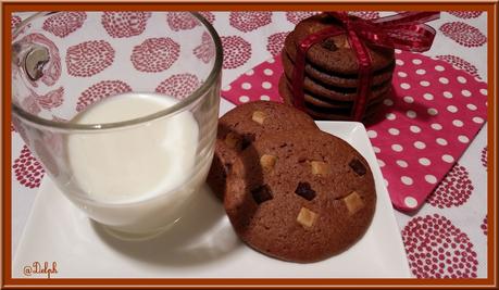Cookies au chocolat.