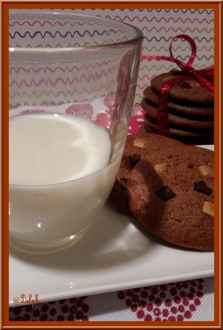 Cookies au chocolat.