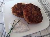 Galettes bœuf quinoa courgette