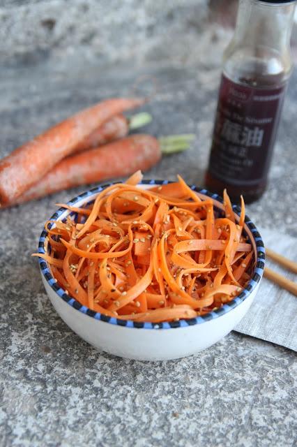 Salade de carottes au sésame
