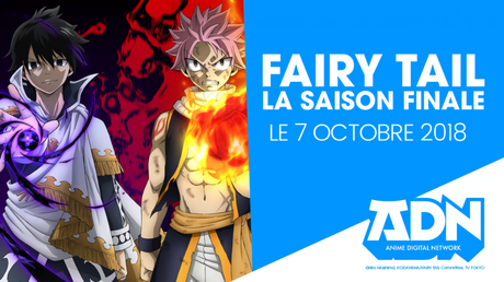 L’ultime saison de Fairy Tail en simulcast VOSTFR sur ADN
