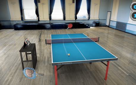 Service gagnant avec Table Tennis Touch GRATUIT sur iPhone