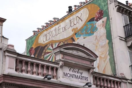 Paris Clichy Montmartre façade ancien cercle de jeux