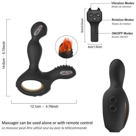 NYX PRO 2 : Le nouveau sextoy masculin pour stimuler la prostate qui tournicote !!!