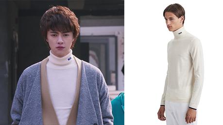 LE JARDIN DES MÉTÉORES : un col roulé blanc pour Lei dans l’épisode 9