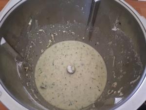 Cannelés au Pesto et coeur de Mozzarella Cliquer sur les photographies pour les agrandir