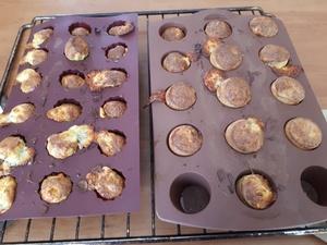 Cannelés au Pesto et coeur de Mozzarella Cliquer sur les photographies pour les agrandir