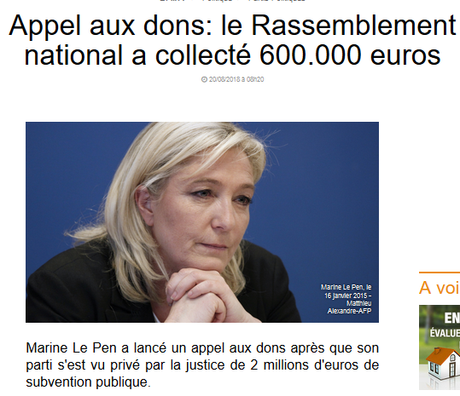 les électeurs du #RN sont vraiment des gogos… #MLPRendsLargent !