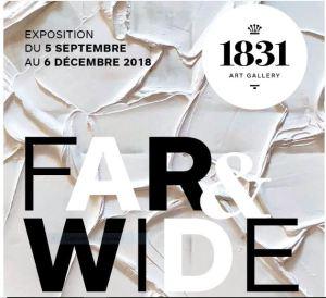 1831 Art Gallery  exposition Far&Wide   -Mois des collectionneurs