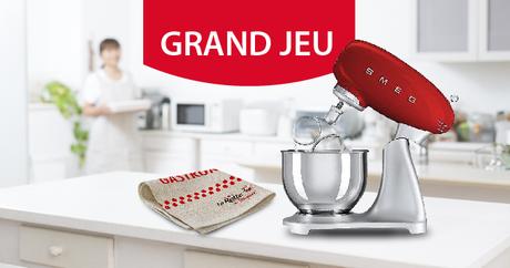 Gagnez 3 robots SMEG® et 100 torchons collector