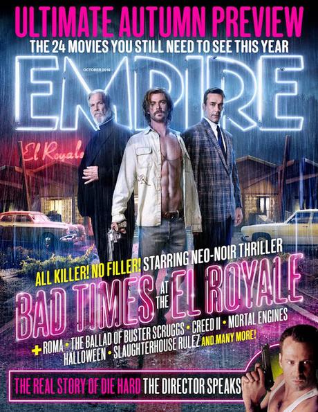 Bad Times At The El Royale squatte la couverture du dernier Empire Magazine !