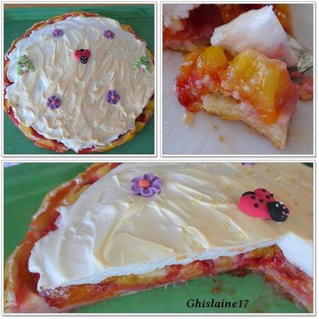 Tarte aux prunes meringuée Tarte aux prunes meringuée