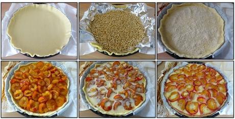 Tarte aux prunes meringuée Tarte aux prunes meringuée