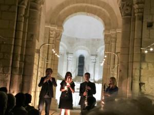 L’ Art et la musique à la chapelle Saint Lazare NOYERS SUR CHER  1er Septembre 2018