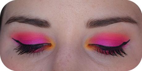 SUNSET MAKEUP {Electric Obsessions Huda Beauty}