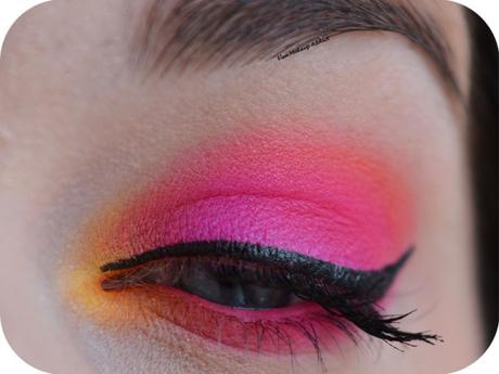 SUNSET MAKEUP {Electric Obsessions Huda Beauty}