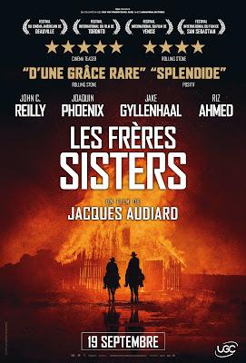 Récapitulatif des Fucking Critiques des sorties ciné - Septembre 2018 http://fuckingcinephiles.blogspot.com/2018/08/critique-les-freres-sisters.html