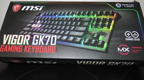 Msi Vigor GK70 clavier gaming