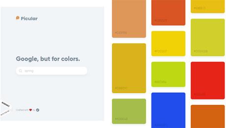 [RESSOURCES] : Picular, le google de la couleur