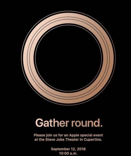 Officiel : la keynote iPhone XS & Apple Watch 4 aura lieu le 12 septembre Officiel : la keynote iPhone XS & Apple Watch 4 aura lieu le 12 septembre