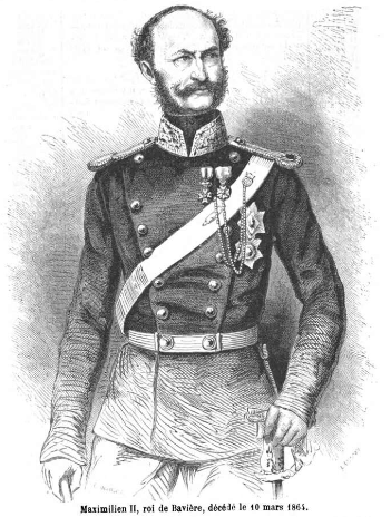 La mort du roi Maximilien II annoncée par le Monde illustré.