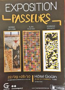 « PASSEURS » Hôtel Gouin à Tours  22/O9 au 28/10/2018