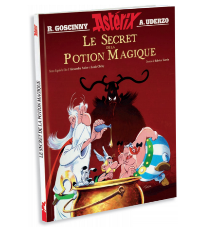 Révélation de la couverture de L’album illustré « Astérix Le Secret de la potion magique »