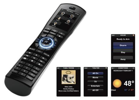 HR30, la nouvelle télécommande tactile universelle d’Elan Elan HR30 interface
